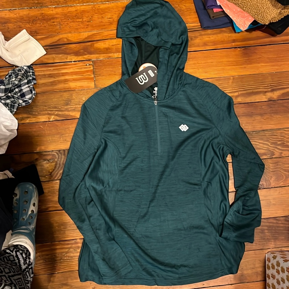 Quarter zip athletic wear